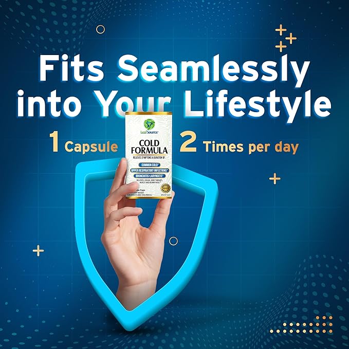 
                  
                    Cold Formula 100 veggie capsules - Proven Relief for Cold Season
                  
                