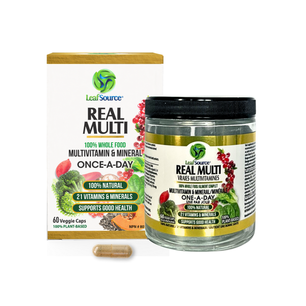 Real Multi 60 VCaps - One A Day Multivitamin