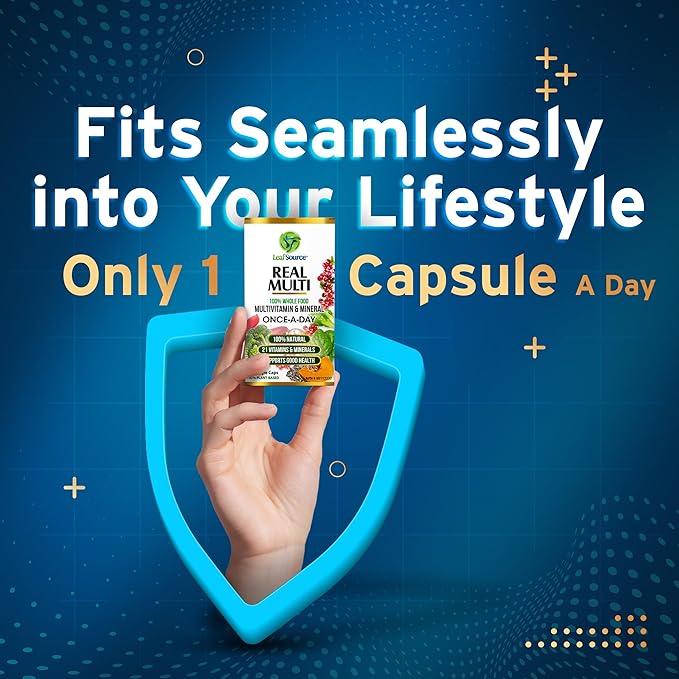 
                  
                    Real Multi 60 VCaps - One A Day Multivitamin
                  
                