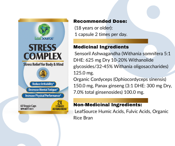 
                  
                    Stress Complex With 2x the Ashwagandha Strength
                  
                