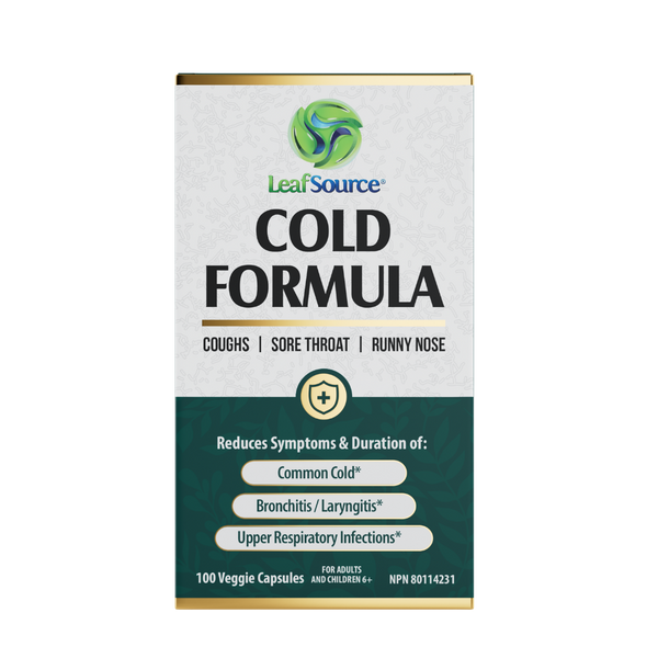 Cold Formula 100 veggie capsules - Proven Relief for Cold Season