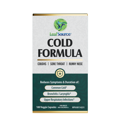 Cold Formula 100 veggie capsules - Proven Relief for Cold Season
