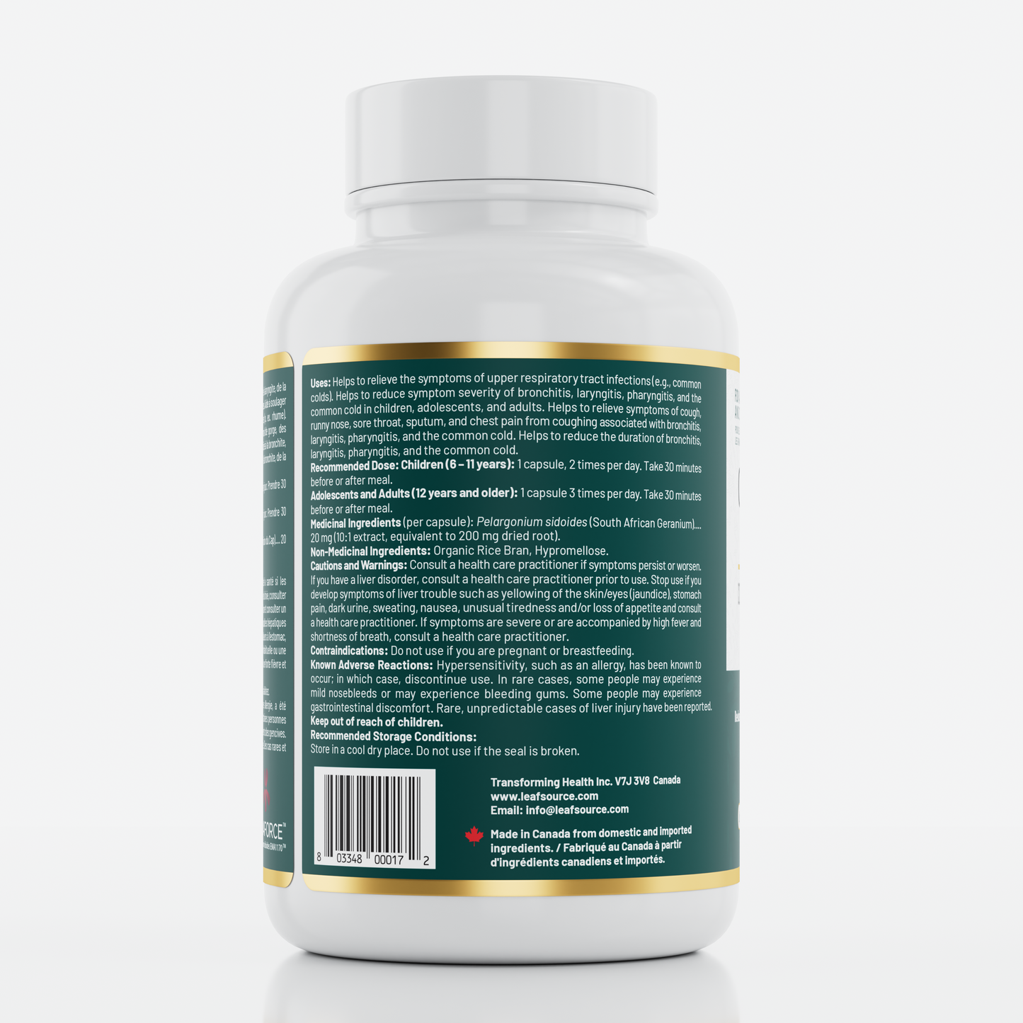 
                  
                    Cold Formula 100 veggie capsules - Proven Relief for Cold Season
                  
                