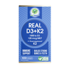 Real D3 K2 (MK7) 100 SoftGel - Plant Based