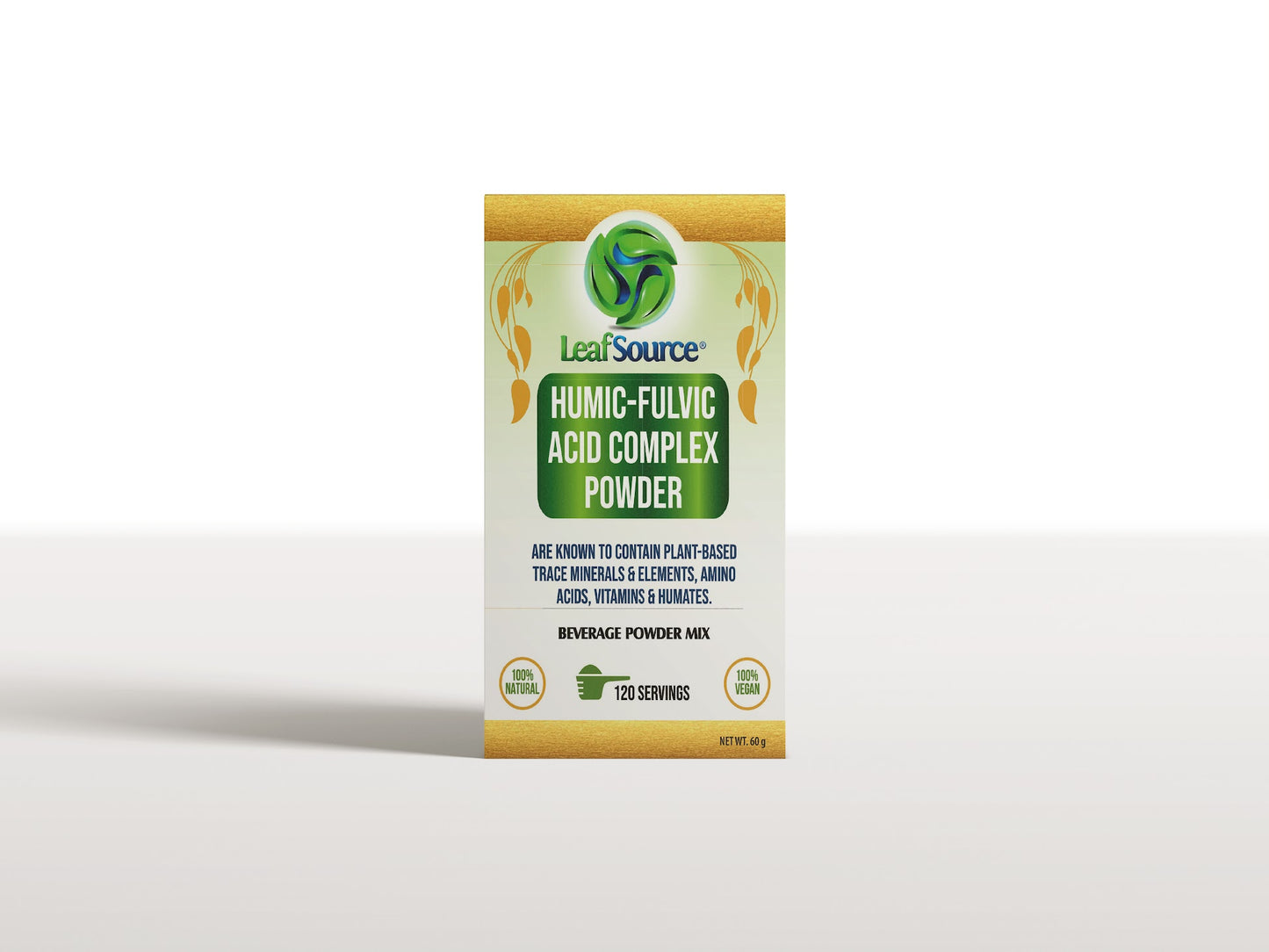 
                  
                    Humic Fulvic Acid 60g Powder LeafSource®️ Glass Jar
                  
                