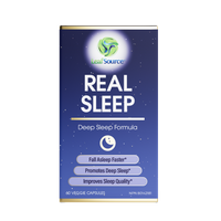 LeafSource Real Sleep capsules for restful, natural sleep