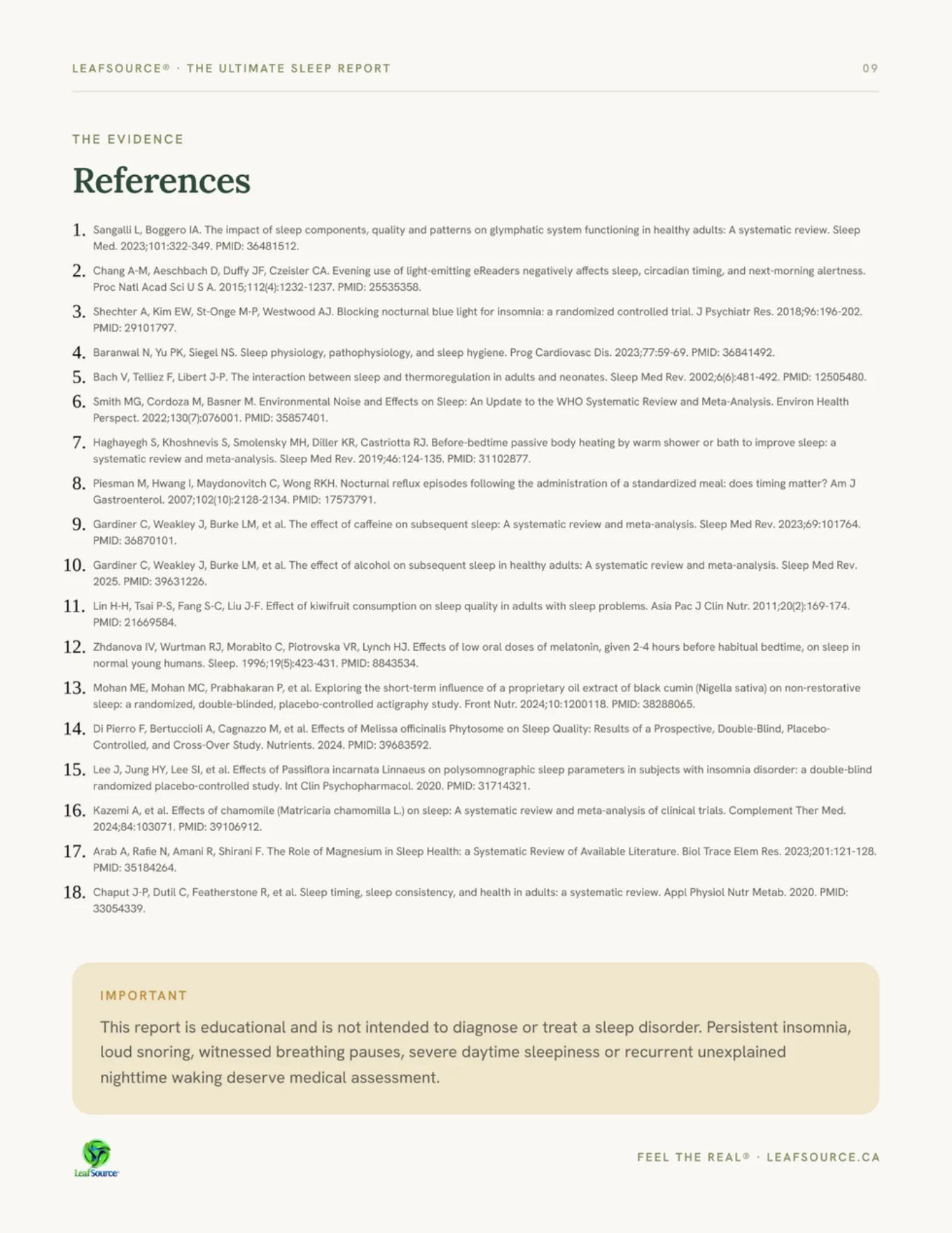 Page 9: References